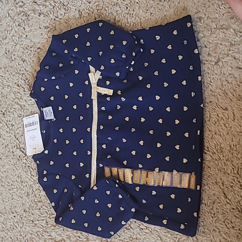 Carters sweater dress shirt